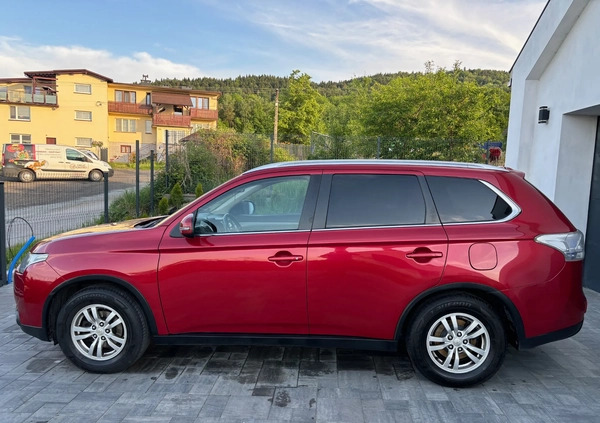 Mitsubishi Outlander cena 46900 przebieg: 261000, rok produkcji 2014 z Wadowice małe 79